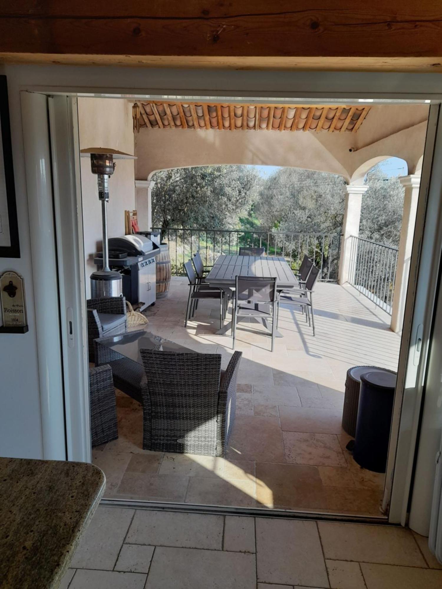 Villa Azur Lorgues Bagian luar foto